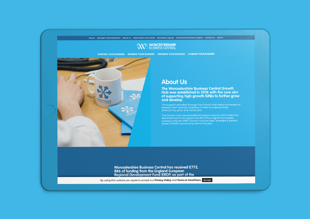 Worcestershire Business Central Web Design